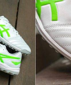 ASICS DS LIGHT CLUB TF WIDE - 1103A112-106 - TRẮNG/XANH DẠ QUANG